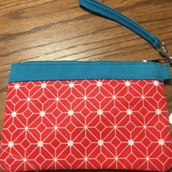 Monogram "H" Wristlet/Cosmetic Bag New with Tag - Picture 2 of 6
